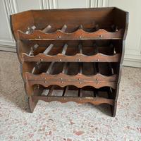 Portabottiglie in legno