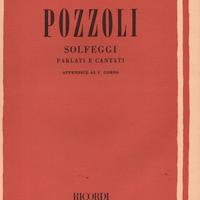 Pozzoli - I Corso Solfeggi parlati e cantati