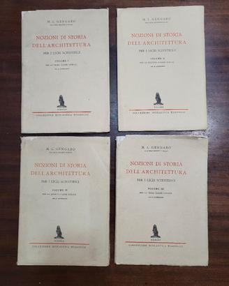 "Nozioni di storia dell'architettura" 1940