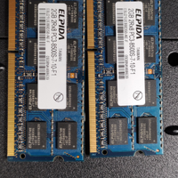 2 Ram Elpida da 2gb per Notebook