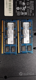 2 Ram Elpida da 2gb per Notebook