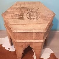 TAVOLINO IN LEGNO DI QUERCIA AMERICANO