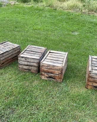 Cassette legno vecchie