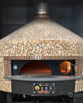 Forno legna gas rf037