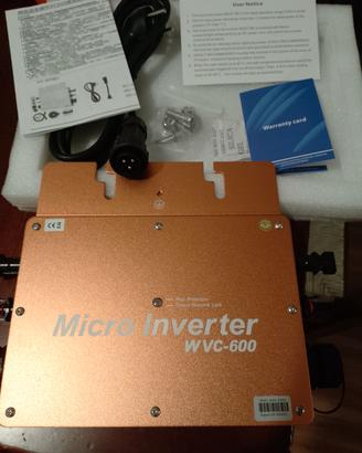 micro inverter solare WVC-600 da 600W  NUOVO