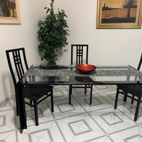 Tavolo in cristallo 1m x 2m