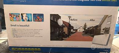 antenna satellitare piatta