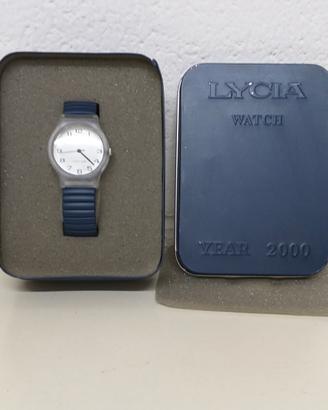 Orologio Lycia watch year 2000 colore blu