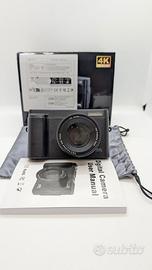 Fotocamera digitale nuova 4K 48MP con accessori