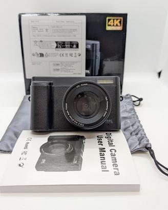 Fotocamera digitale nuova 4K 48MP con accessori