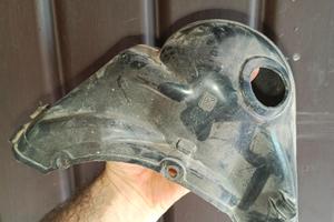 Cuffia piaggio vespa 90 SS plastica nera
