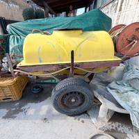 Botte irroratrice carrellata - carrobotte diserbo