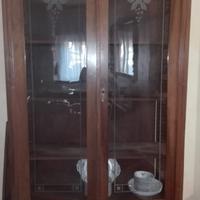 VETRINA ANTICA DEL 900 VON VETRO DECORATI.