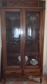 VETRINA ANTICA DEL 900 VON VETRO DECORATI.