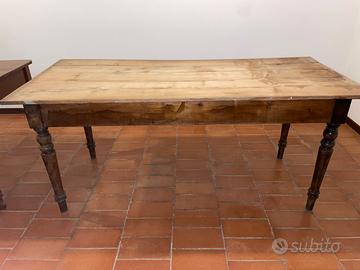 Tavolo legno da restaurare