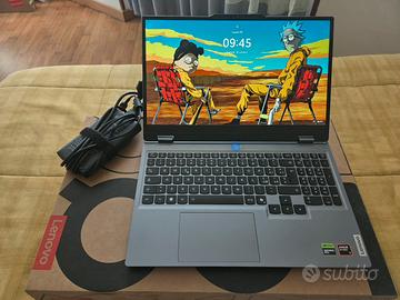 Lenovo LOQ 15 - Ryzen 7/Rtx 5060 8GB