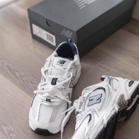 New Balance 530 White Silver Navy (Donna)