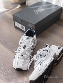 New Balance 530 White Silver Navy (Donna)