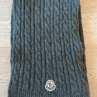 Sciarpa Moncler in lana Grigia e tricolore unisex