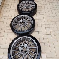 Cerchi 18" Alfa Romeo Mito quadrifoglio verde