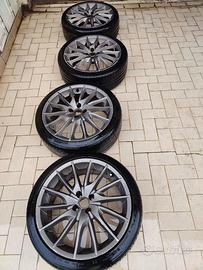 Cerchi 18" Alfa Romeo Mito quadrifoglio verde