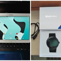 Set Tablet Samsung + Smartwatch 