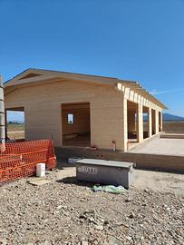 struttura prefabbricate in legno 