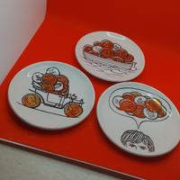 Fornasetti sottobicchieri in ceramica serigrafata 