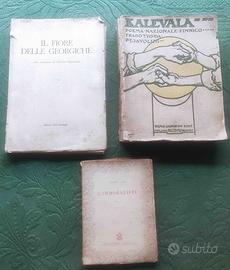 Lotto Kalevala 1910 -Georgiche 1942 -L'immoraliste