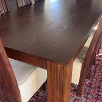 Tavolo di legno 120x245