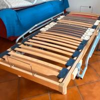 Rete singola elettrica con materasso