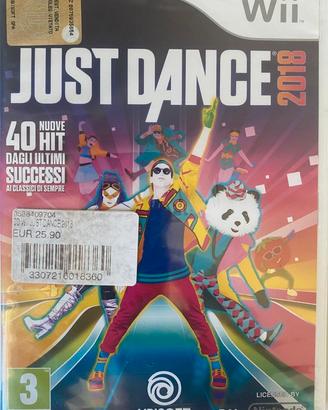 Wii Just Dance 2018 NUOVO