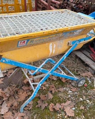 Mescolatore per Malta e cassone porta attrezzi