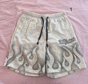 Pantaloncini Shorts Streetwear Athletes"con Fiamme