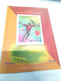 Folder Roma Campione d Italia 2000/2001