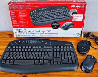 Kit Tastiera Microsoft Wireless