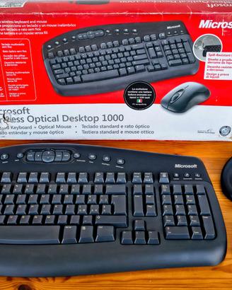 Kit Tastiera Microsoft Wireless