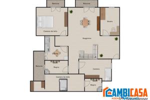 Via Maggiore Toselli - 5 Vani termoautonomo