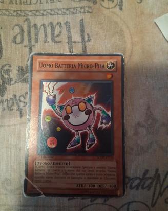 A 1€ Carta Yu Gi Oh Uomo Batteria Mircro Pila