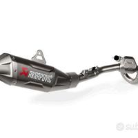 Scarico completo akrapovic cross supermotard