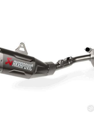Scarico completo akrapovic cross supermotard