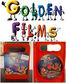 Pinocchio DVD Video, CAYMERA pictures GOLDEN FILMS