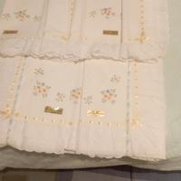 lenzuolo matrimoniale  ricamato 