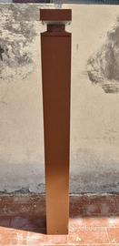 Palo luce Lombardo TOK Q  H1000 LED corten