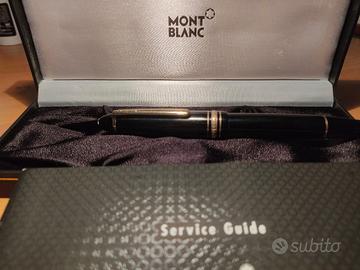 montblanc roller meisterstück placcata in oro legr