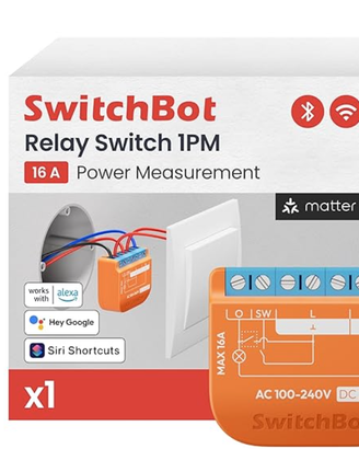 SwitchBot Smart Relay Switch 1PM,