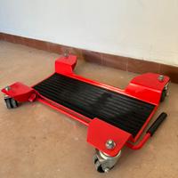 Cavalletto pedana sposta moto