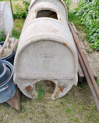 botti cemento vintage fioriera