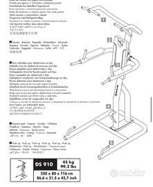 Macchina sbarra per trazioni Domyos DS910