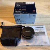 Panasonic Lumix 20mm f1.7 II ASPH